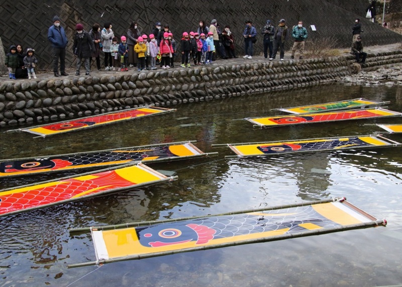 【画題】寒ざらし　【撮影地】岐阜県郡上市