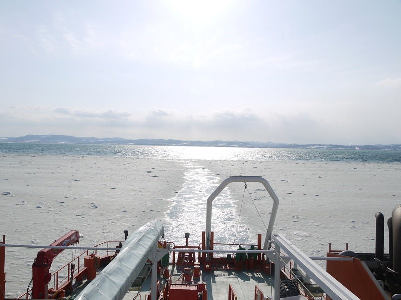 【画題】紋別流氷クルーズ　【撮影地】北海道紋別市